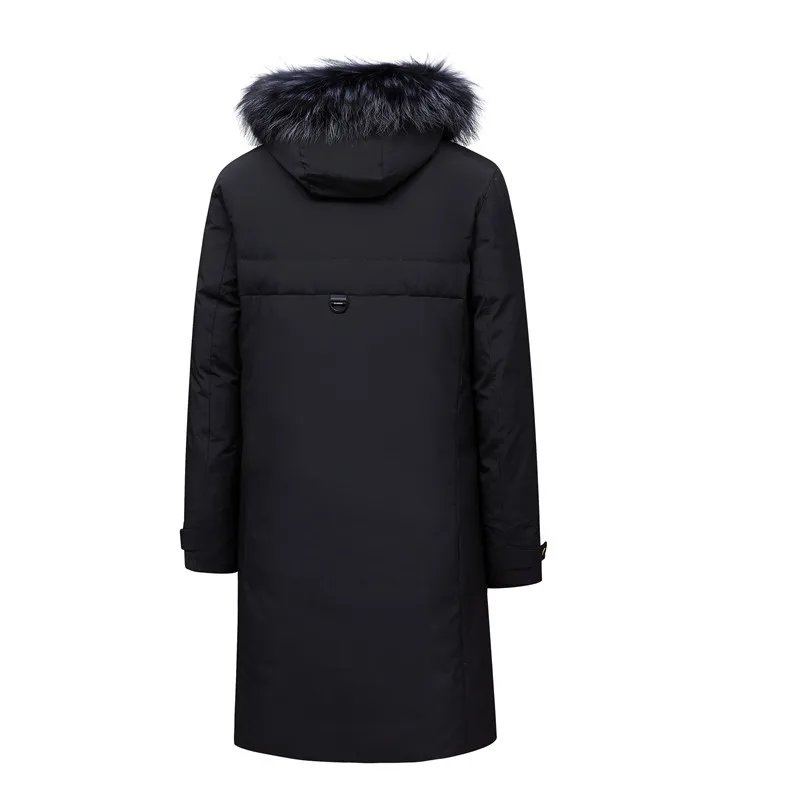 2020New Winter Long Jacket Windproof Male Cotton Fashion Men's Parkas Casual Man Coats High Quality Men Coat Plus Size XXXL