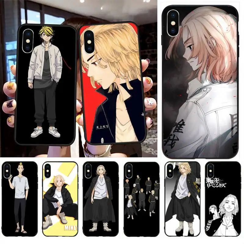 

Anime Tokyo Revengers Mikey Phone Case for iphone 12 Mini SE 2020 5 5S 6 6S Plus 7 8 Plus X XR XS 11 Pro Max Fundas Coque cover