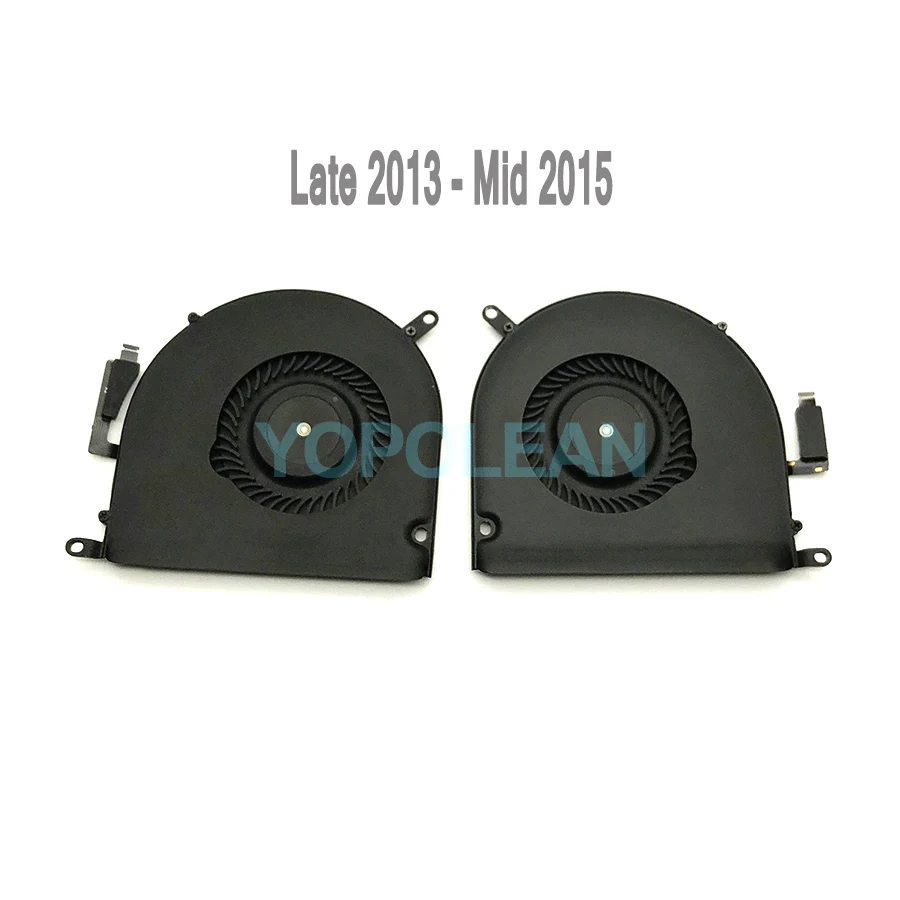 Оригинальный кулер для ЦП с левой и правой стороны охлаждающий вентилятор Macbook Pro