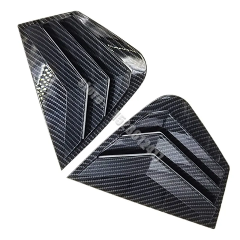 

for KIA K5 211-2015 Triangular blinds decorative stickers behind car windows Car Styling