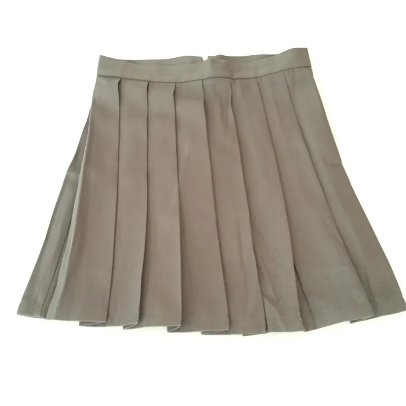 skirt Волшебная школа Гермионы жилет и юбка Хэллоуин косплей на Гриффиндор костюм Женщины Девушки свитер юбка и жилет школьная форма - Цвет: skirt