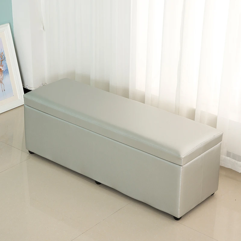 

Folding small sofa hidden storage box storage cabinet leather sofa
