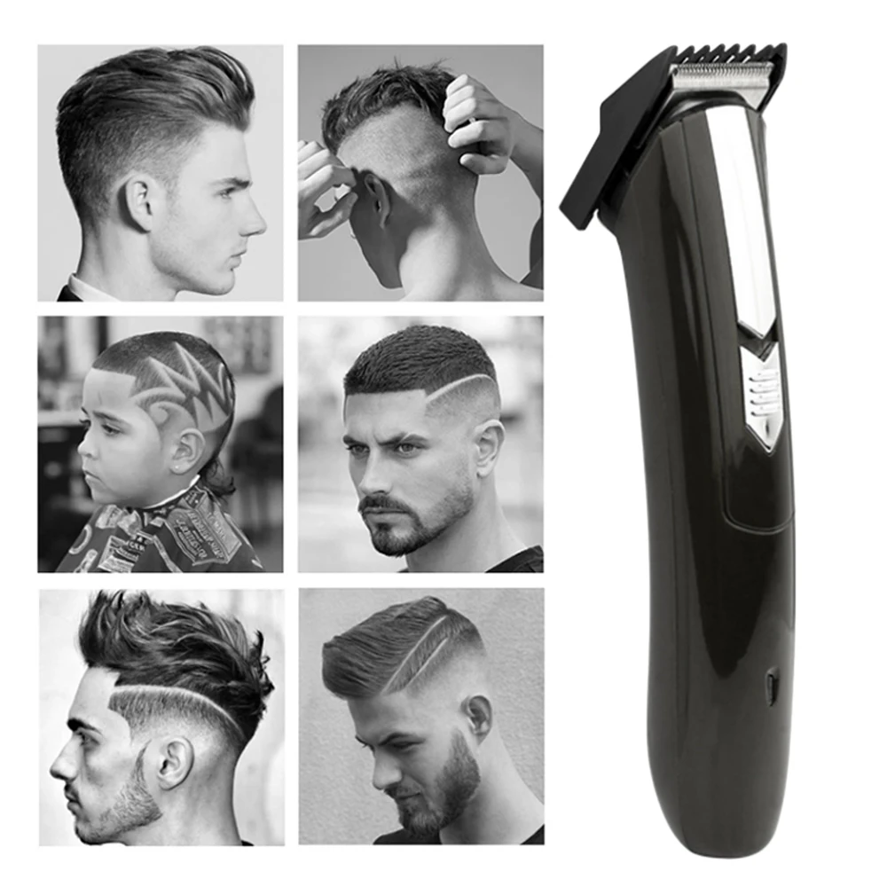 4 шт./компл. электрическая машинка для стрижки волос перезаряжаемая с низким