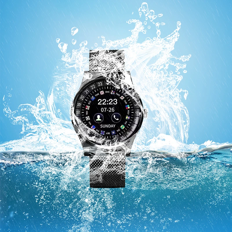 GEJIAN новые напоминания о звонках цветные мужские часы с пульсометром мониторинг