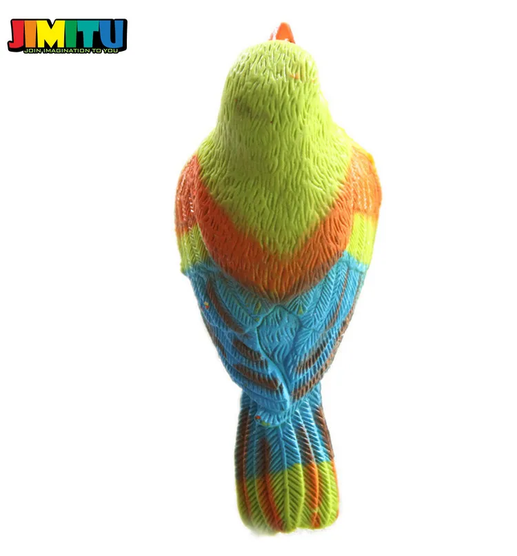 Музыкальная игрушка птичка с голосовым управлением пение забавная электронная