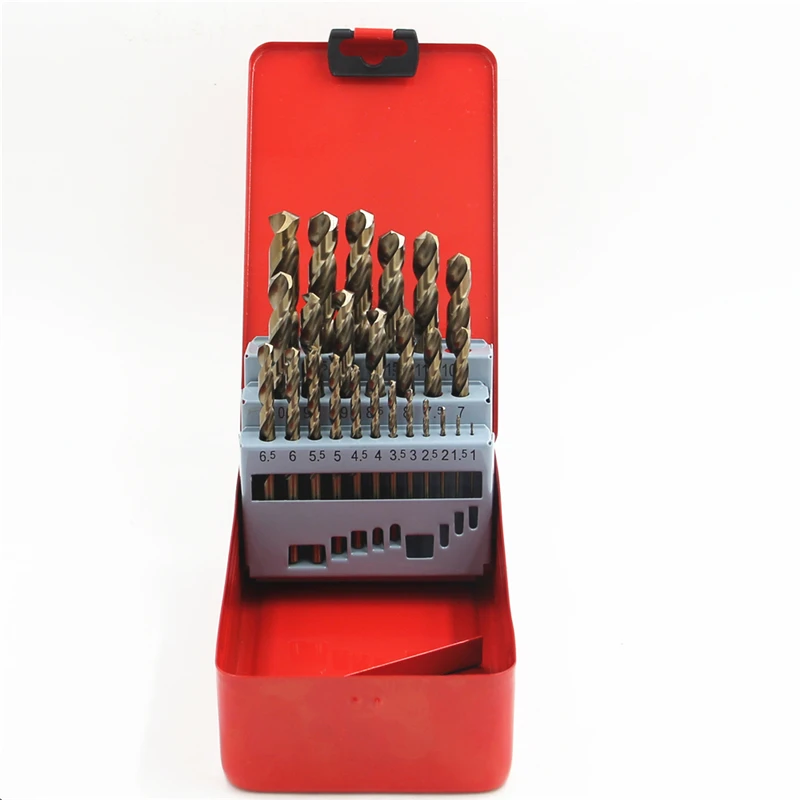 

HSS-Co M35 Cobalt High Hardness Straight Shank Twist Drill Bit Power Tools Accessories Metal Stainless Steel Special Drill Bit