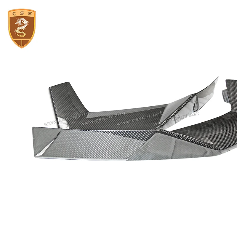 LP700 сухое углеродное волокно комплект кузова автомобиля передние бамперы
