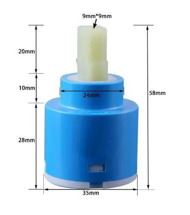 Керамические картриджи для крана аксессуары смесителя с низким крутящим