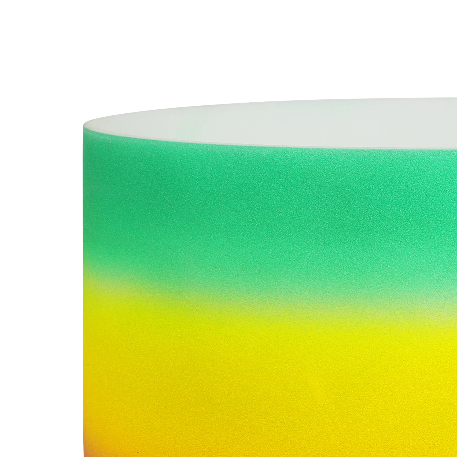 CVNC 8 &quotNote F сердце чакра Радуга цветной Матовый Кварцевый Поющий