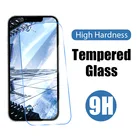 Защитное стекло для iPhone 13 11 12 Pro Max XS XR 7 8 6s Plus, 4 шт.