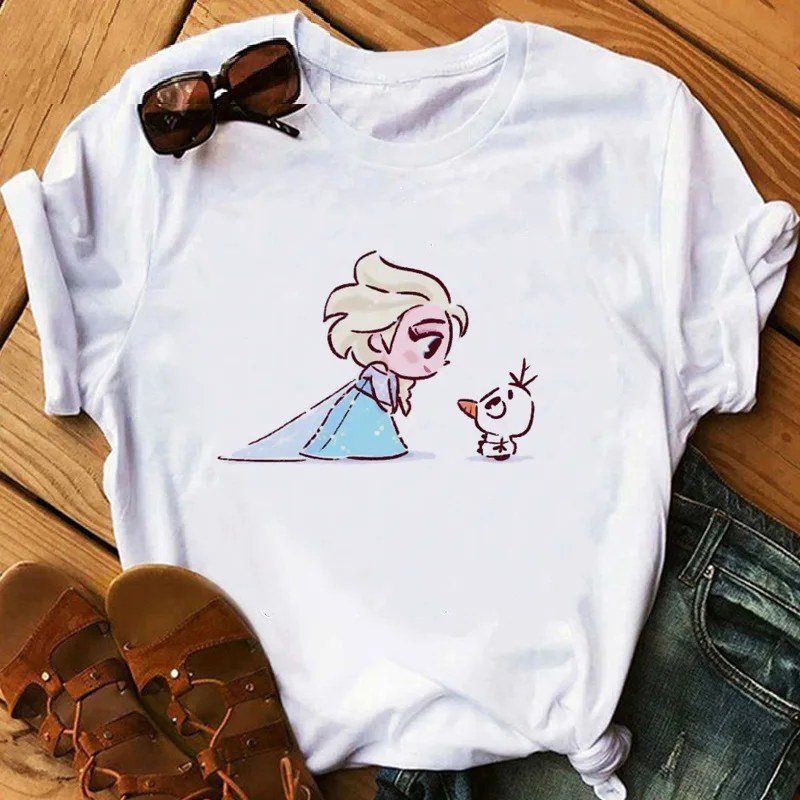 

Vogue Princess Kawaii Harajuku TShirt Women Ullzang Cute Anime T-shirt Funny Cartoon Graphic Tshirt 90s Top Tees Female Clothing