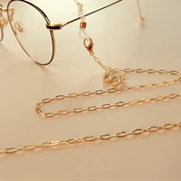 3 styles glasses chain anti lost lanyard lanyard butterfly bear four leaf clover mask chain simple halter neck 1 pc