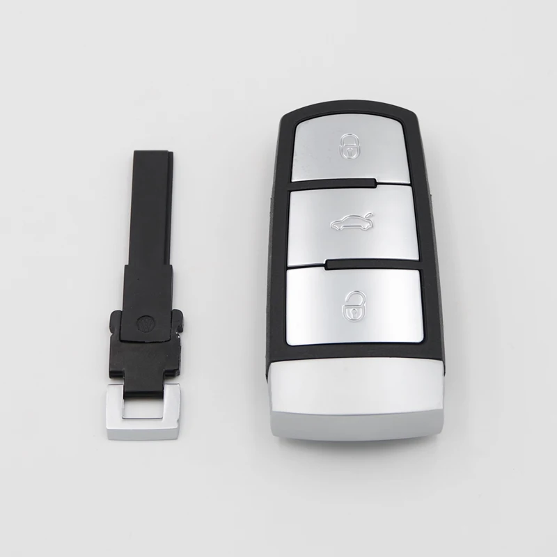 Умный пульт дистанционного управления с 3 кнопками сменный Футляр для ключей VW