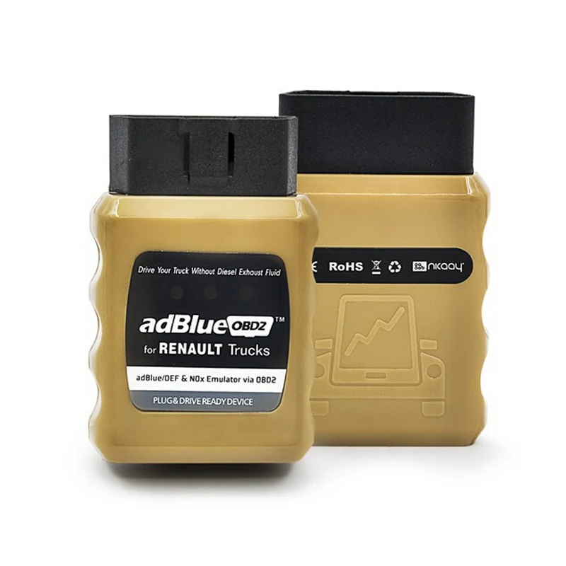 Эмулятор AdBlue OBD2 OBDII NOX эмулятор багажника Ad синий для Scania DAF Renault