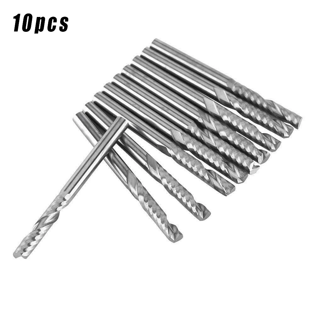 

Tungsten Carbide End Mills Flat Nose Single Flute Workshop Tool Assembly Parts