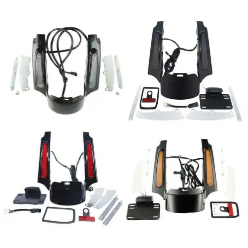 

Комплект приборов для заднего крыла мотоцикла со светильник рем для Harley Touring Road King Electra Glide Street Glide Road Glide 2009-2013