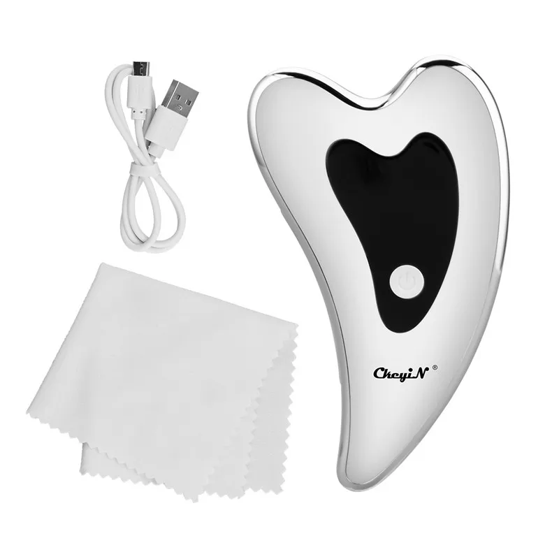 

Mini Electric Guasha Face Massager USB Rechargeable Lifting Reduct Wrinkles Facial Body Massage Skin Scraping Slimming Machine