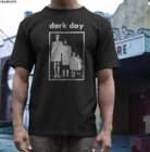 Темный день футболка минималистичный Синт shubuzhi модная футболка, хлопковая футболка, топы оптом футболки дешевые оптовые футболки