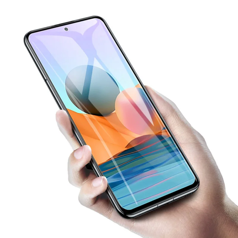 1000D полный охват гидрогель пленка для Xiaomi Redmi Примечание 10 Pro 9 8 7 9S 9A 9C Защитная