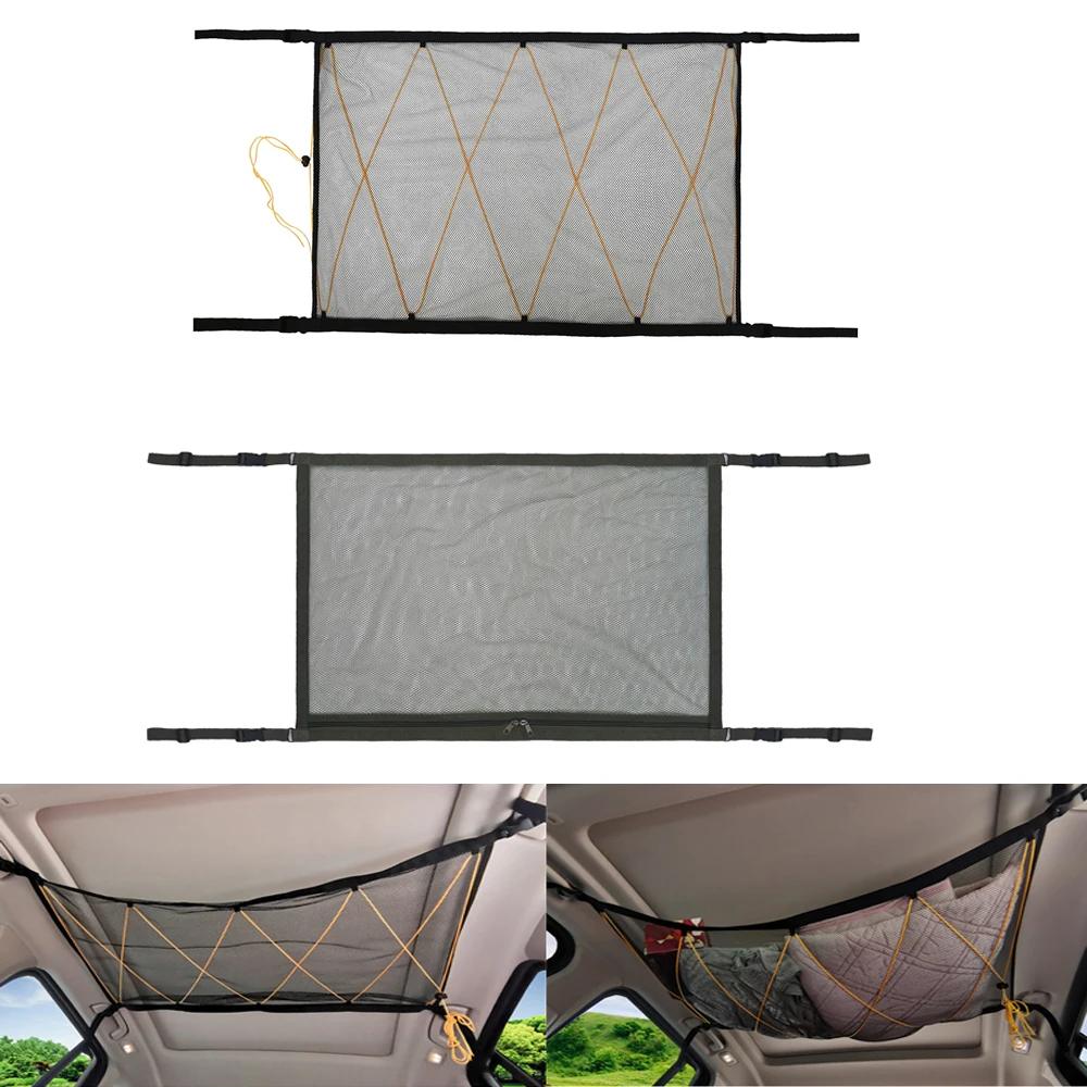 Автомобильная потолочная сетка для хранения карманная крыша внутренняя