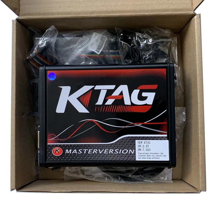 KESSV2 KESS V2 V2.47 V5.017 ЕС красный ECM Титан Winols KTAG V7.020 4 светодиодный онлайн мастер-версия ECU OBD автомобиль/Грузовик программист инструмент