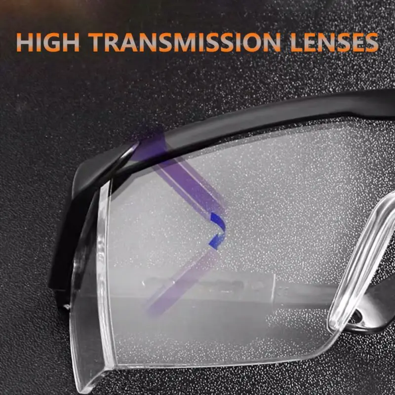 Антипылезащитные защитные очки с защитой от капель регулируемые для взрослых и