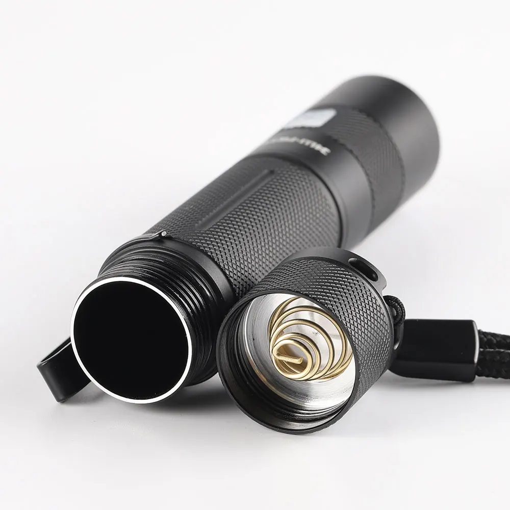 Convoy S9 flashlight 219B R9080 high CRI with micro USB charging port 18650 torch | Лампы и освещение