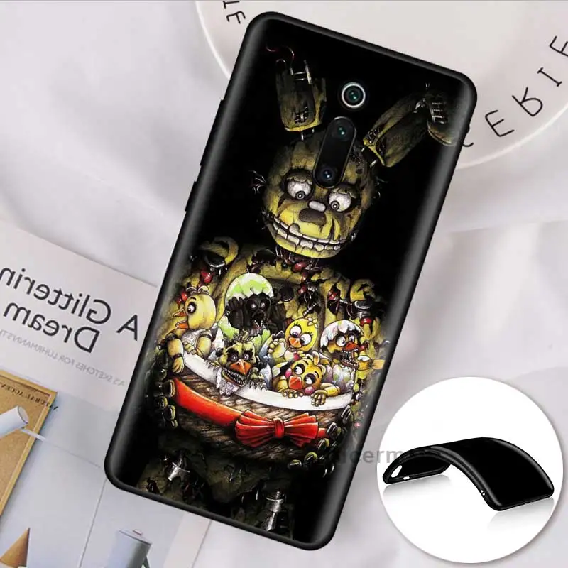 

Five Nights At Freddy's Fnaf Freddy Case for Xiaomi Redmi Note 9S 9 Max 8T 7 8 K30 Zoom K20 Pro 8A 7A 6 Silicone Coque Phone Co