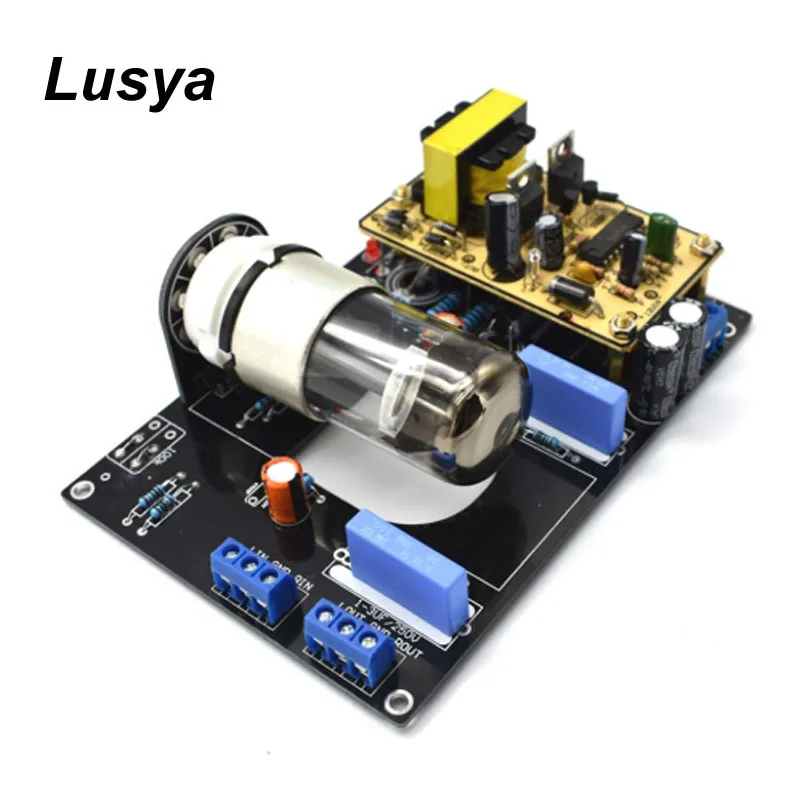 

DC12V 6N8P(6H8C 6SN7) Car Audio Vacuum Tube Pre-Amplifier HiFi Preamp Board B1-005