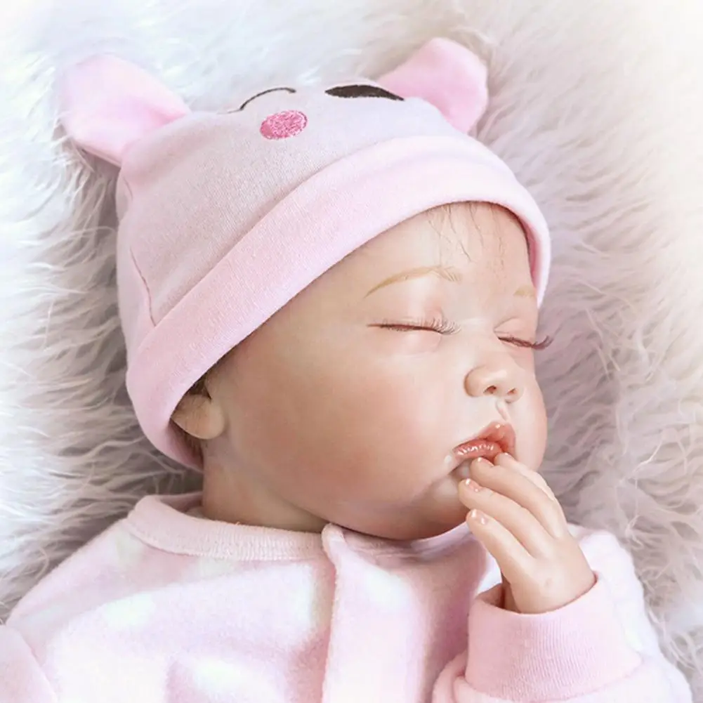 

22 inch Reborn Baby Doll Kid Birthday Gifts Boy Newborn Toy for Girls Dolls Bebe Reborn Silicone Vinyl Red Outfit with Toy