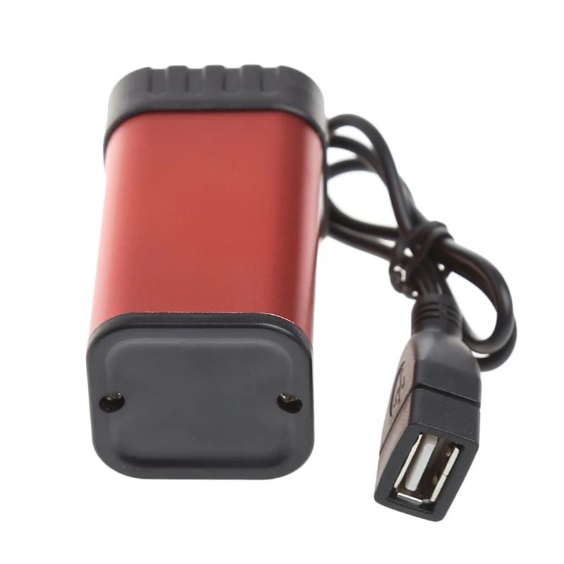 Водонепроницаемый 5V USB портативный 4X AA зарядное устройство держатель Комплект