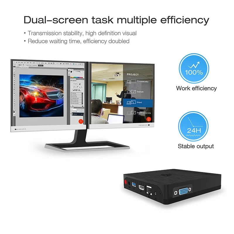 Мини-ПК Beelink BT3 Pro, Intel Atom X5-Z8350, 4 Гб ОЗУ, 64 Гб ПЗУ, 2,4 ГБ/5,8 ГБ, WiFi, Bluetooth, 4,0, 1000 Мбит/с, USB3.0, телеприставка