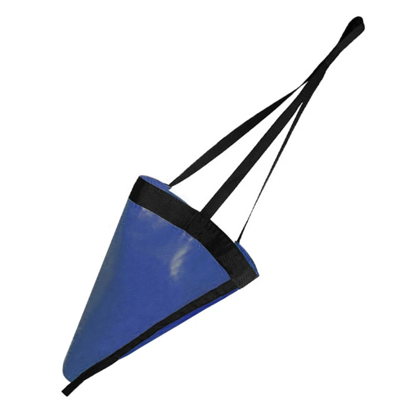 

18Inch Kayak Canoe Boat Float Marine PVC Sea Anchor Drift Anchor Drogue Drifting Blue