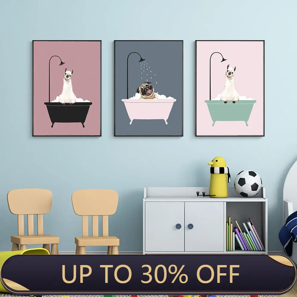 Настенная картина для детской комнаты плакат на холсте в минималистическом