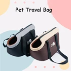 Переносная Складная переноска для собак, удобная мягкая сумка на плечо для котят и щенков, кошек, дорожные принадлежности