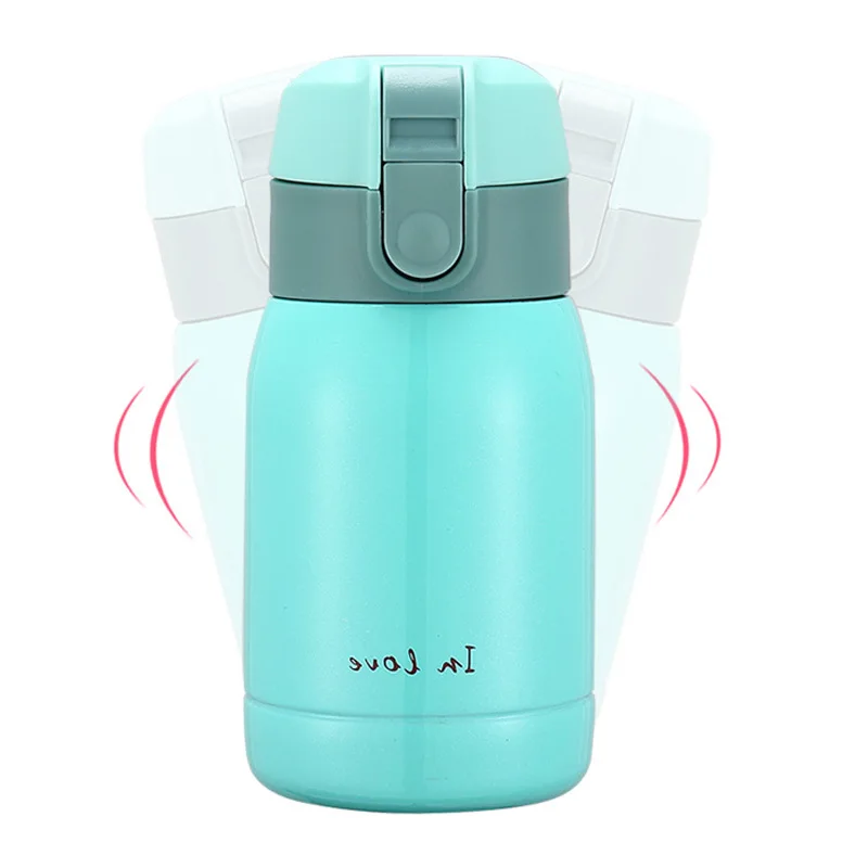 200 мл мультфильм термос чашка бутылка для детей из нержавеющей стали термосы воды