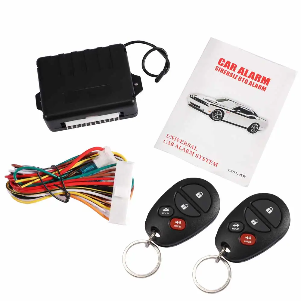 

Car Remote Central Door Lock Set 12V Universal Car Remote Central Kit Door Lock Locking Vehicle Keyless Entry System