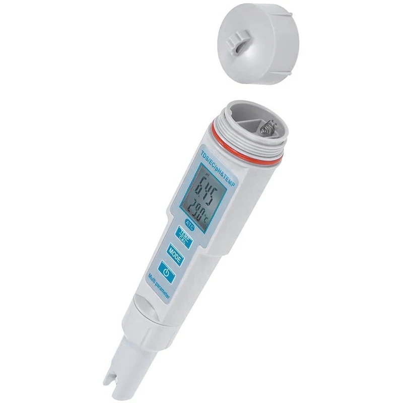 New 4 in 1 PH/TDS/EC/Temperature Meter PH Digital Water Quality Monitor Tester for Pools Drinking Aquariums | Спорт и развлечения