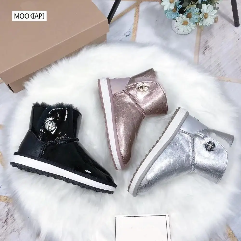2019 г. Зимние сапоги высокого качества в европейском стиле натуральная кожа 100%