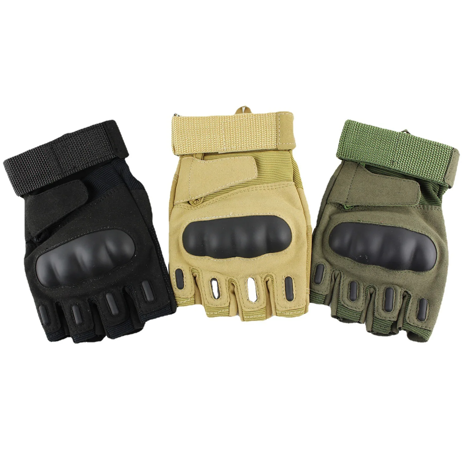

Outdoor Half-Finger Tactical Gloves Cycling Fitness Sports Half Finger Mountaineering Protective Gloves
