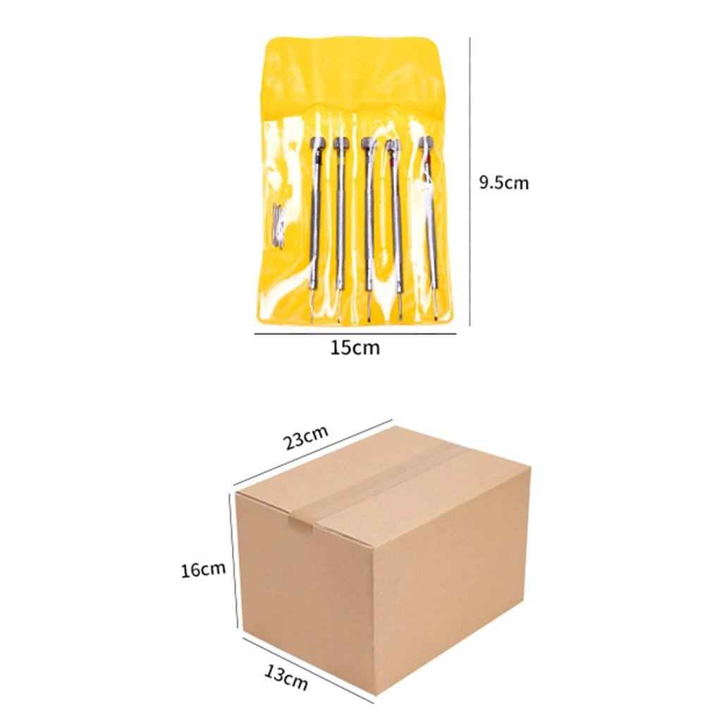 5 шт. сплав Сталь для часов отвёртка часы Инструменты ремонта комплект Мульти