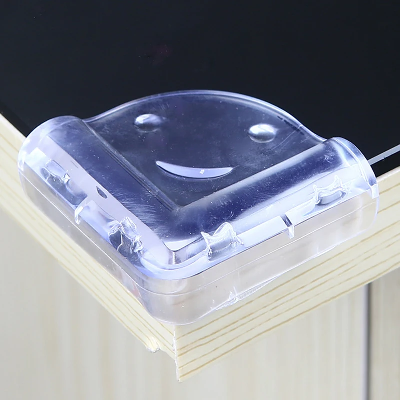 4 шт. силиконовые накладки на углы стола для безопасности детей|Бамперы края и