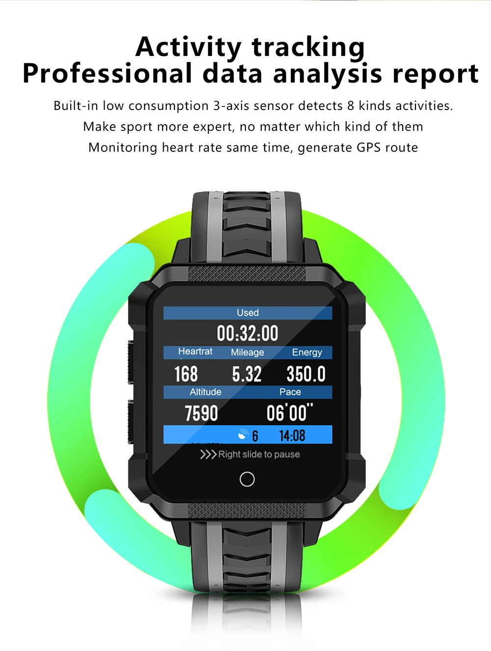 Смарт-часы H7, водонепроницаемые, gps, Смарт-часы, Android, 4G, Bluetooth, спортивные, умные часы с музыкальным плеером, камерой, Mtk6737