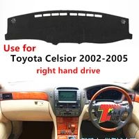 taijs factory sport sun shade polyester fibre car dashboard cover for toyota celsior 2002 2005 right hand drive