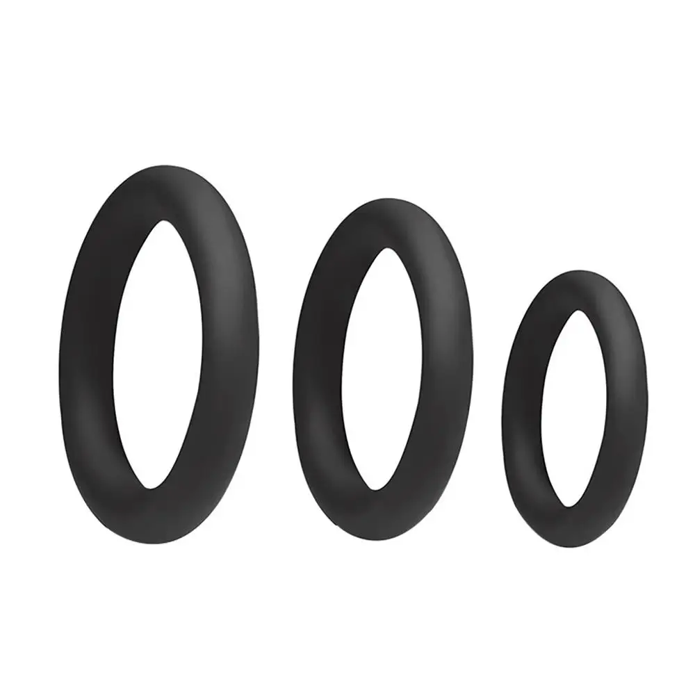 3 шт. набор колец для пениса кристалл задержки эякуляции Cockring силиконовый петух