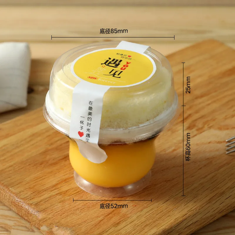 50 шт. высокотемпературная форма для выпечки пудинг чашка торта 200 мл маленькая