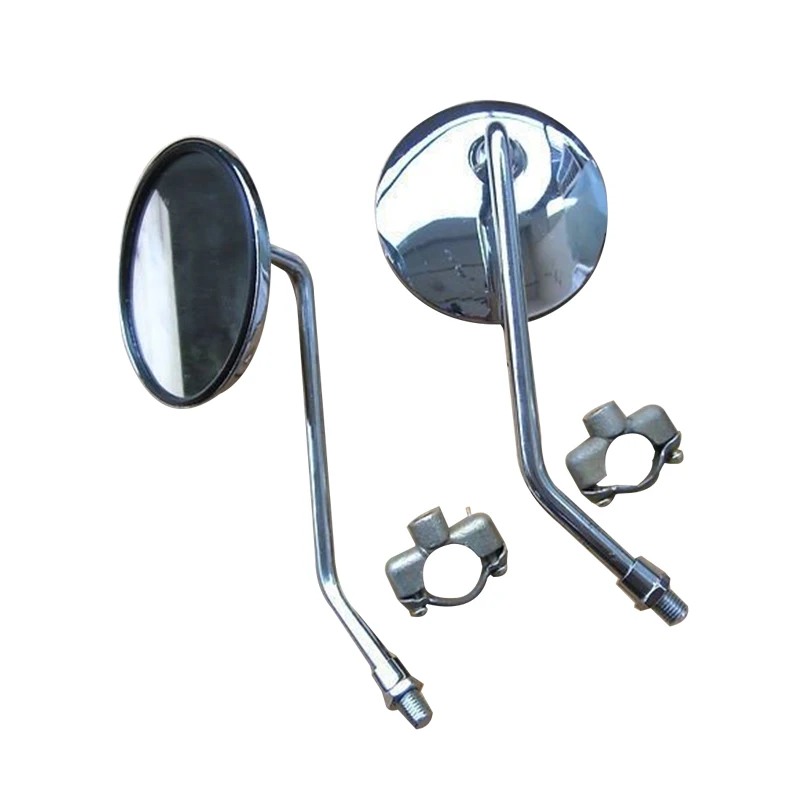 ALCON-для фототехники 1 пара держатель зажима заднего вида мотоцикла из нержавеющей