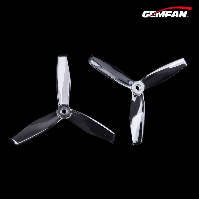 2Pairs Gemfan Hulkie 5055S 5X5.5X3 3-Blade PC Propeller for RC FPV Racing Freestyle 5inch Drones Replacement DIY Parts | Игрушки и хобби