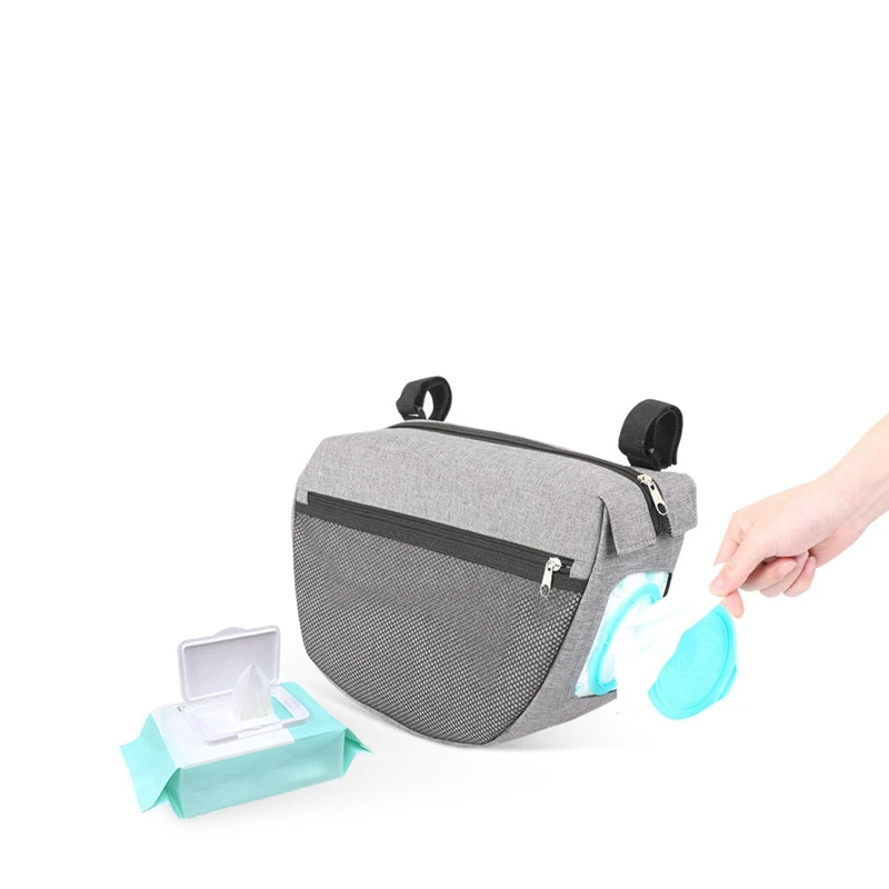 

Baby Stroller Oblique Sling Bag Multifunctional Mummy Bag Universal Stroller Hanging Bag Waterproof