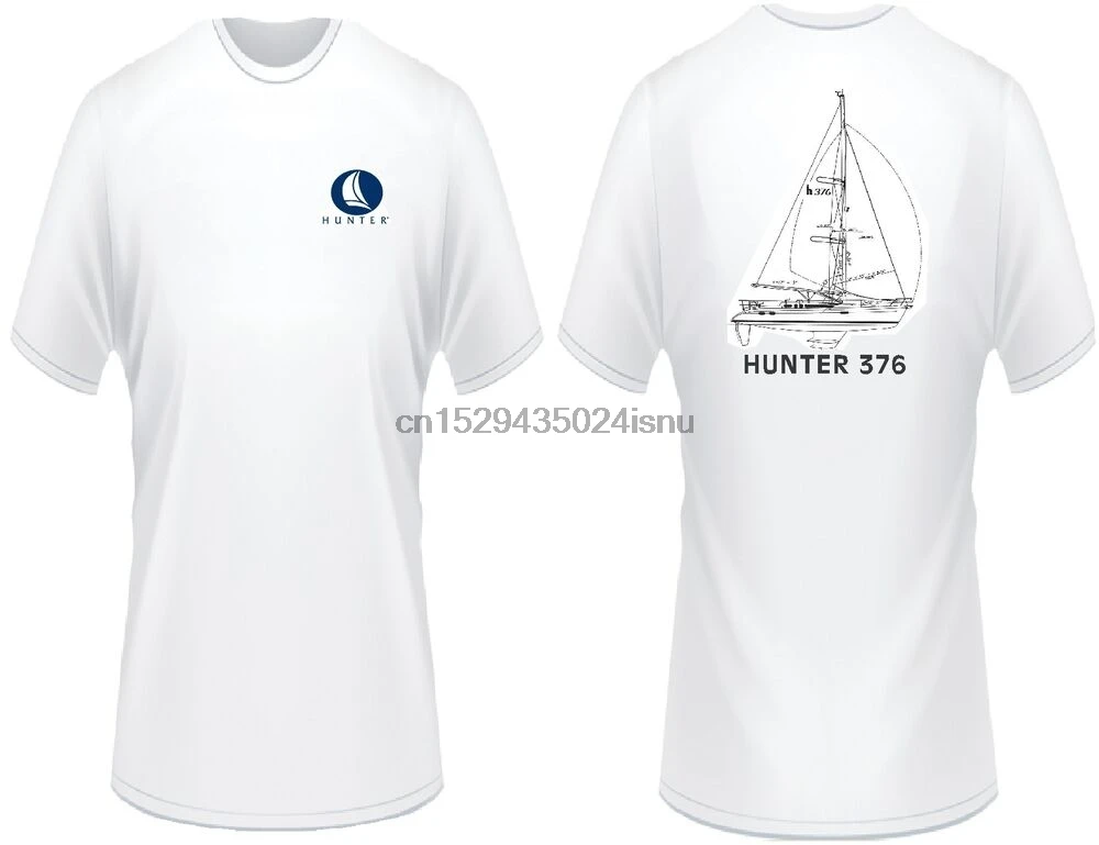 Футболка с лодкой Hunter 376 | Мужская одежда
